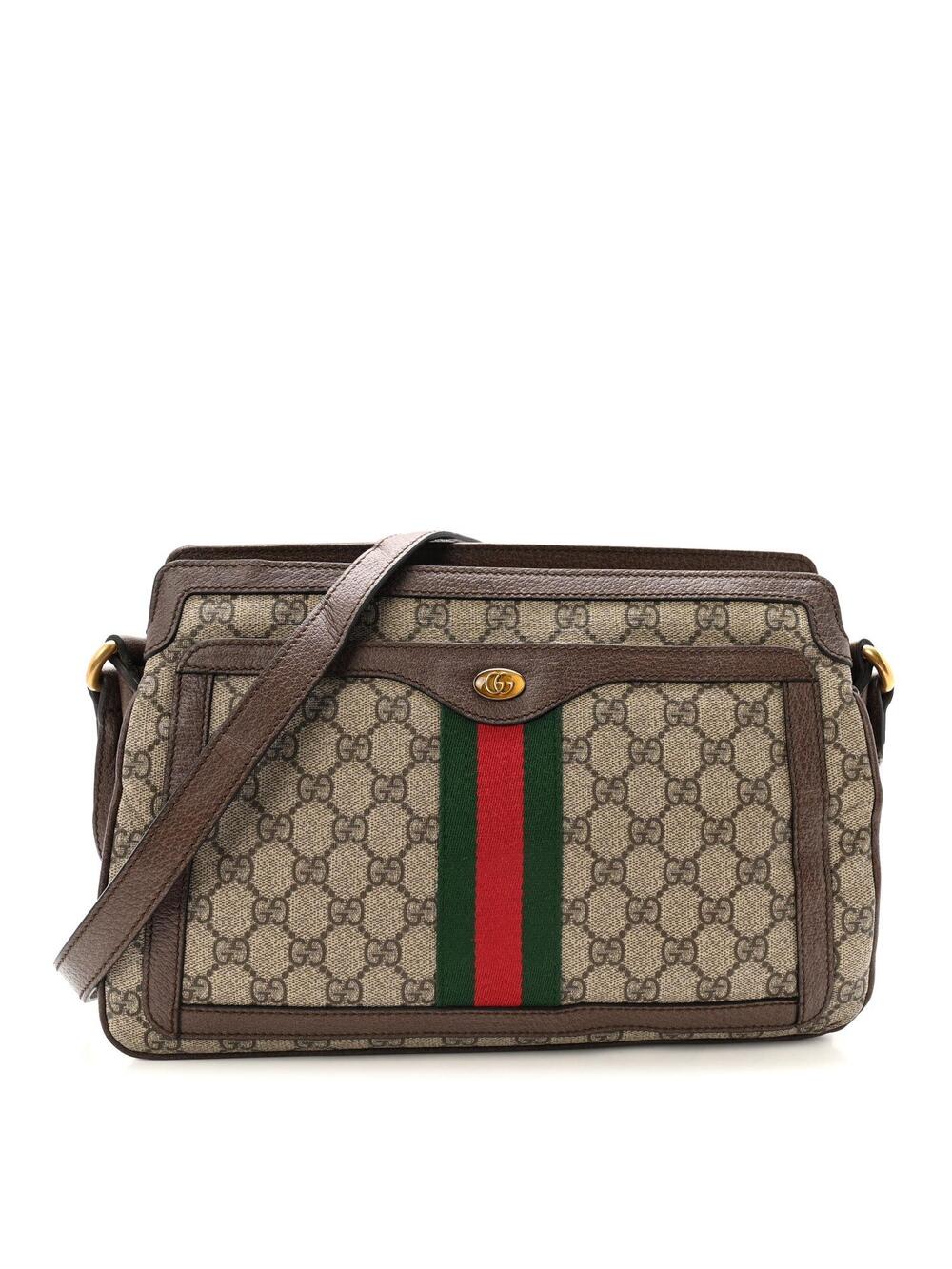 Gucci Gg Supreme Web Medium Ophidia #346287G85B